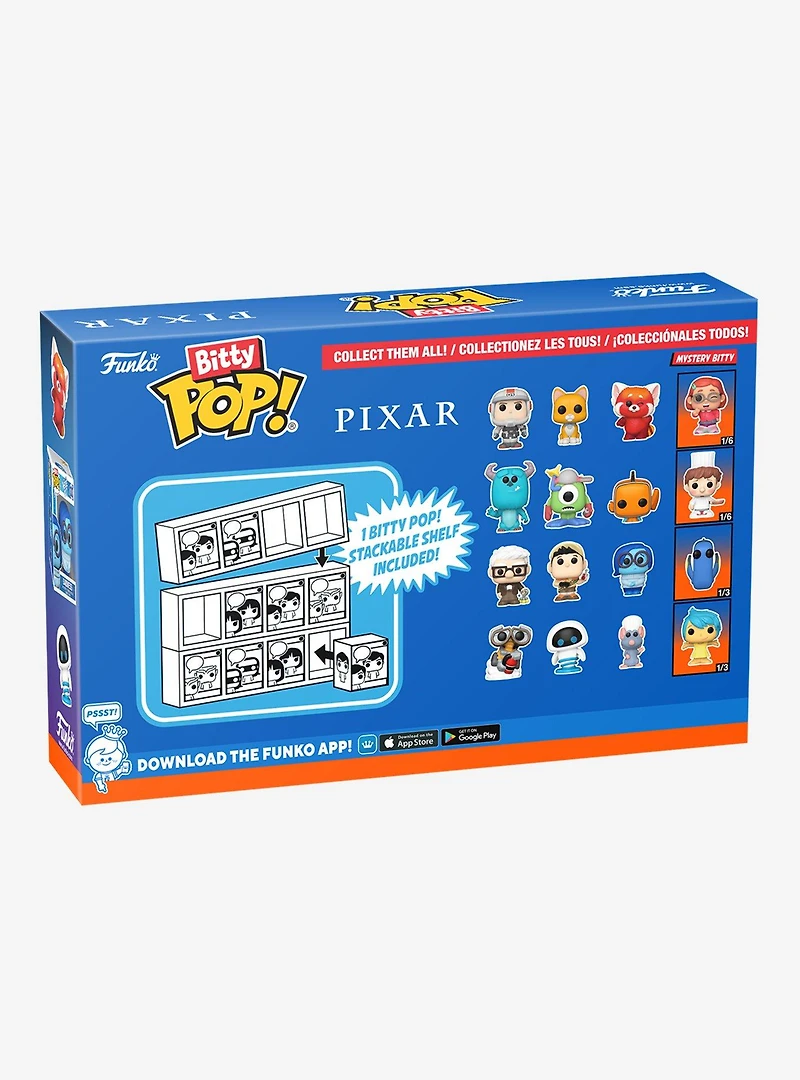 Funko Bitty Pop! Disney Pixar Carl & Friends Blind Box Mini Vinyl Figure Set