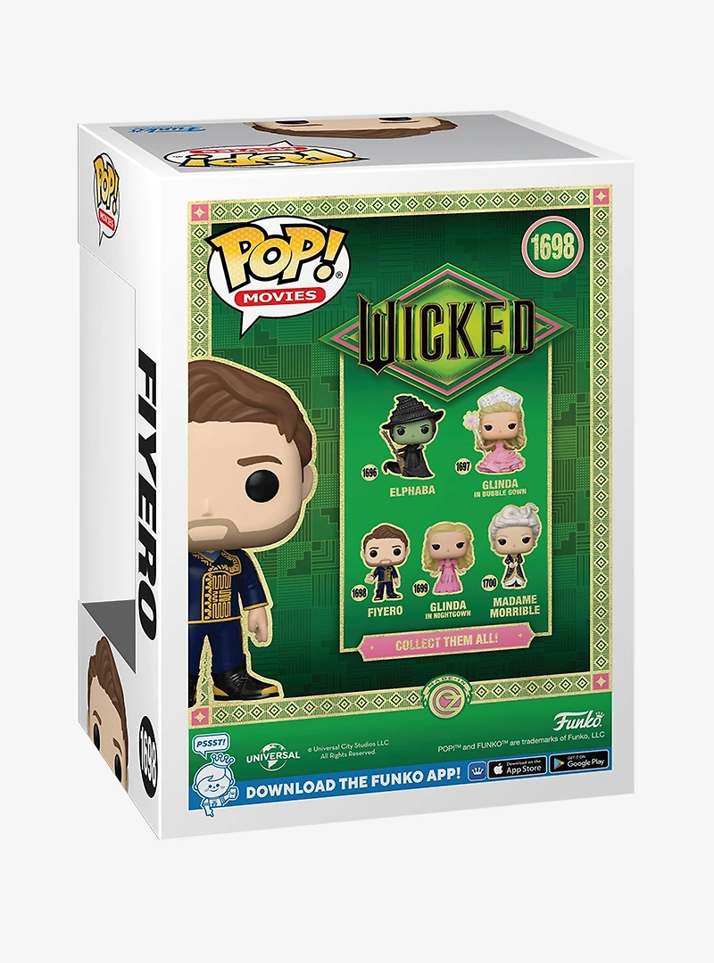 Funko Pop! Movies Wicked Fiyero Vinyl Figure