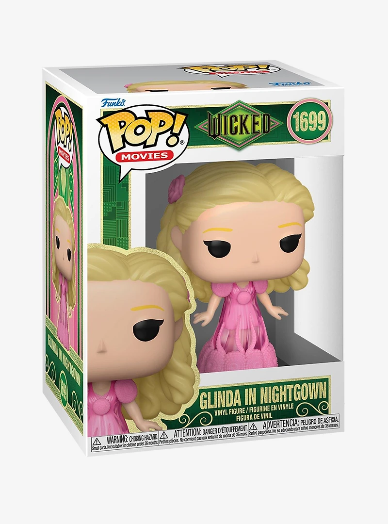 Funko Pop! Movies Wicked Glinda in Nightgown Vinyl Figure