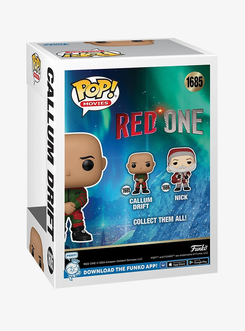 Funko Pop! Movies Red One Callum Drift Vinyl Figure