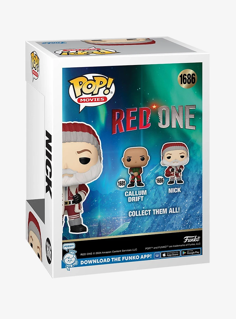 Funko Pop! Movies Red One Nick Vinyl Figure