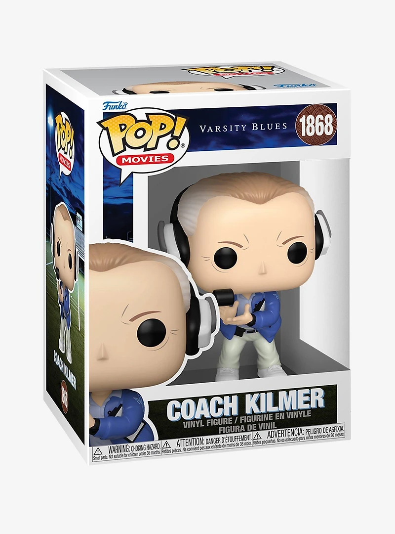 Funko Pop! Movies Varsity Blues Coach Kilmer Vinyl Figure