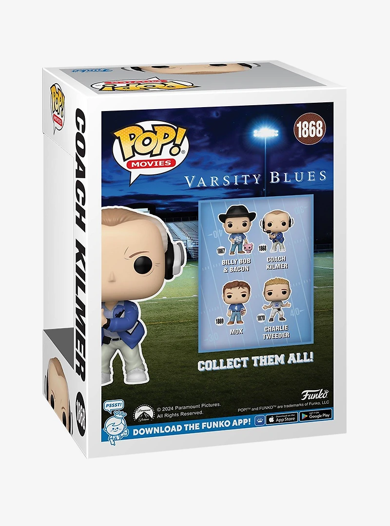 Funko Pop! Movies Varsity Blues Coach Kilmer Vinyl Figure