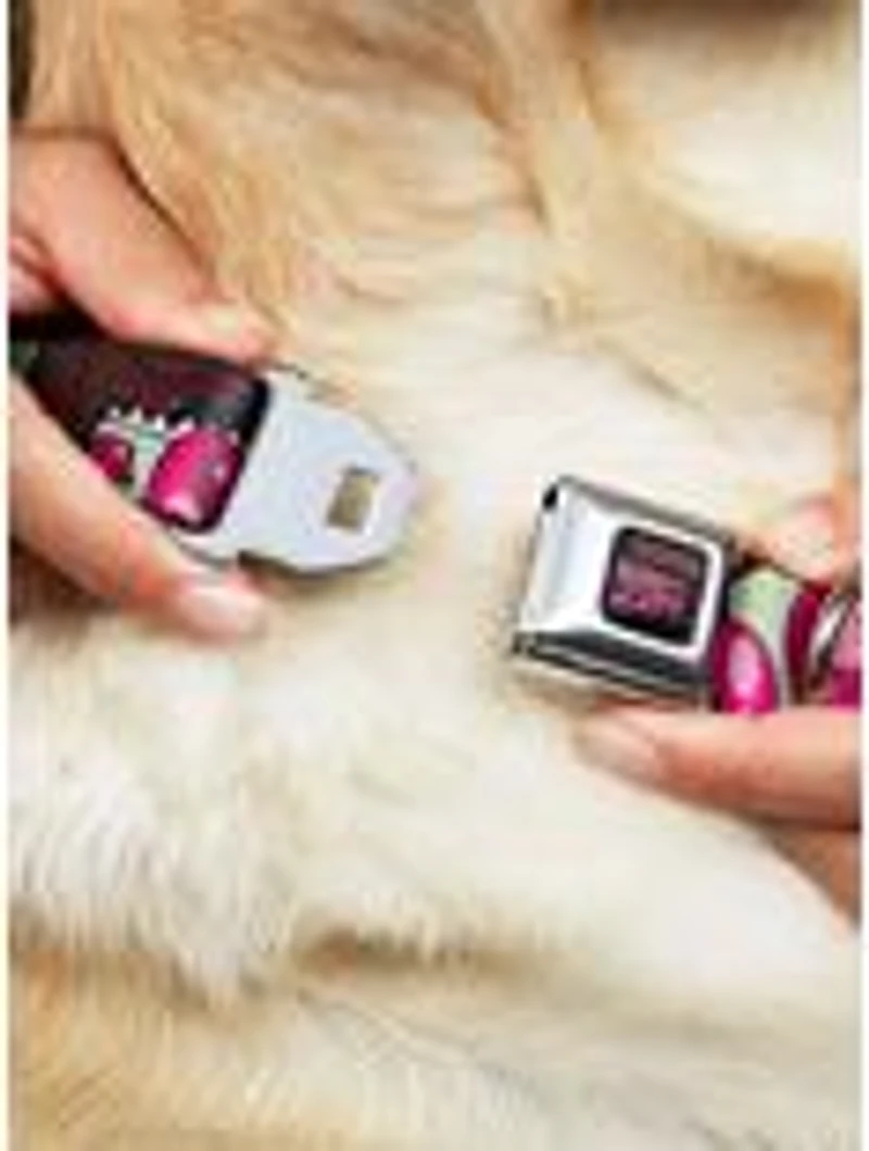 Invader Zim Close Up Poses Seatbelt Buckle Dog Collar