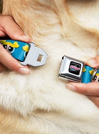 The Powerpuff Girls Bubbles Face Close Up Seatbelt Buckle Dog Collar