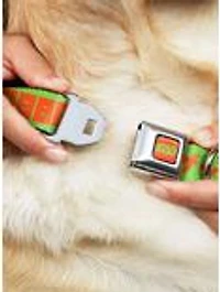 Star Wars Jabba The Hutt Text and Characters Seatbelt Buckle Dog Collar