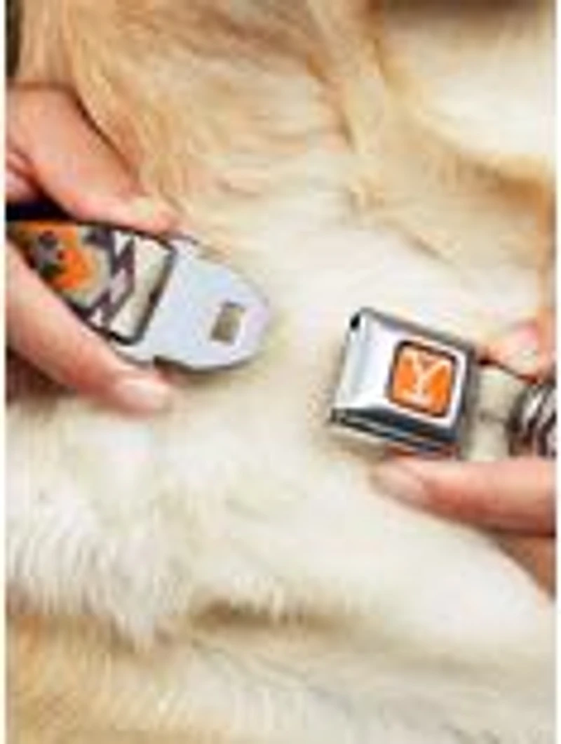 Yellowstone Y Logo Native American Tribal Seatbelt Buckle Dog Collar