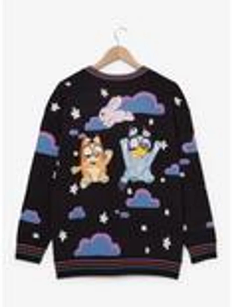 Bluey Heeler Family Sleepy Time Women's Cardigan — BoxLunch Exclusive