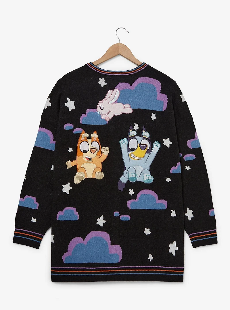 Bluey Heeler Family Sleepy Time Women's Plus Cardigan — BoxLunch Exclusive