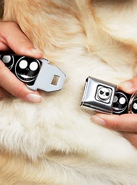 Disney Nightmare Before Christmas Jack Expressions Seatbelt Buckle Dog Collar