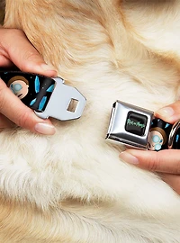 Rick and Morty Death Crystals Morty Expression Seatbelt Buckle Dog Collar