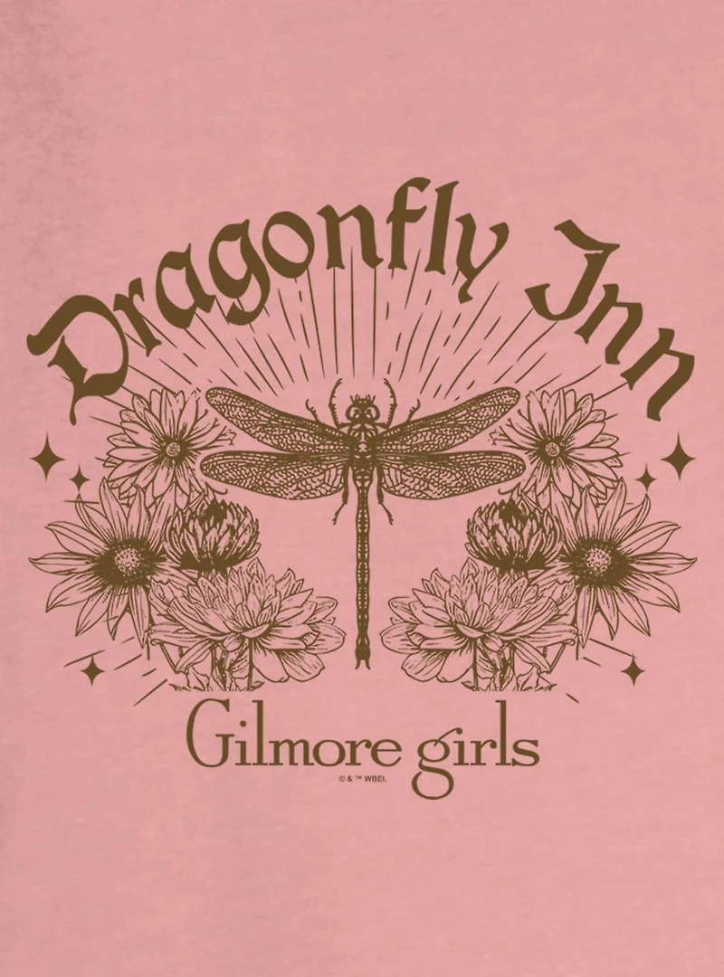 Gilmore Girls Dragonfly Inn Antique Girls Oversized Sweatshirt