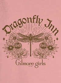Gilmore Girls Dragonfly Inn Antique Girls Oversized Sweatshirt