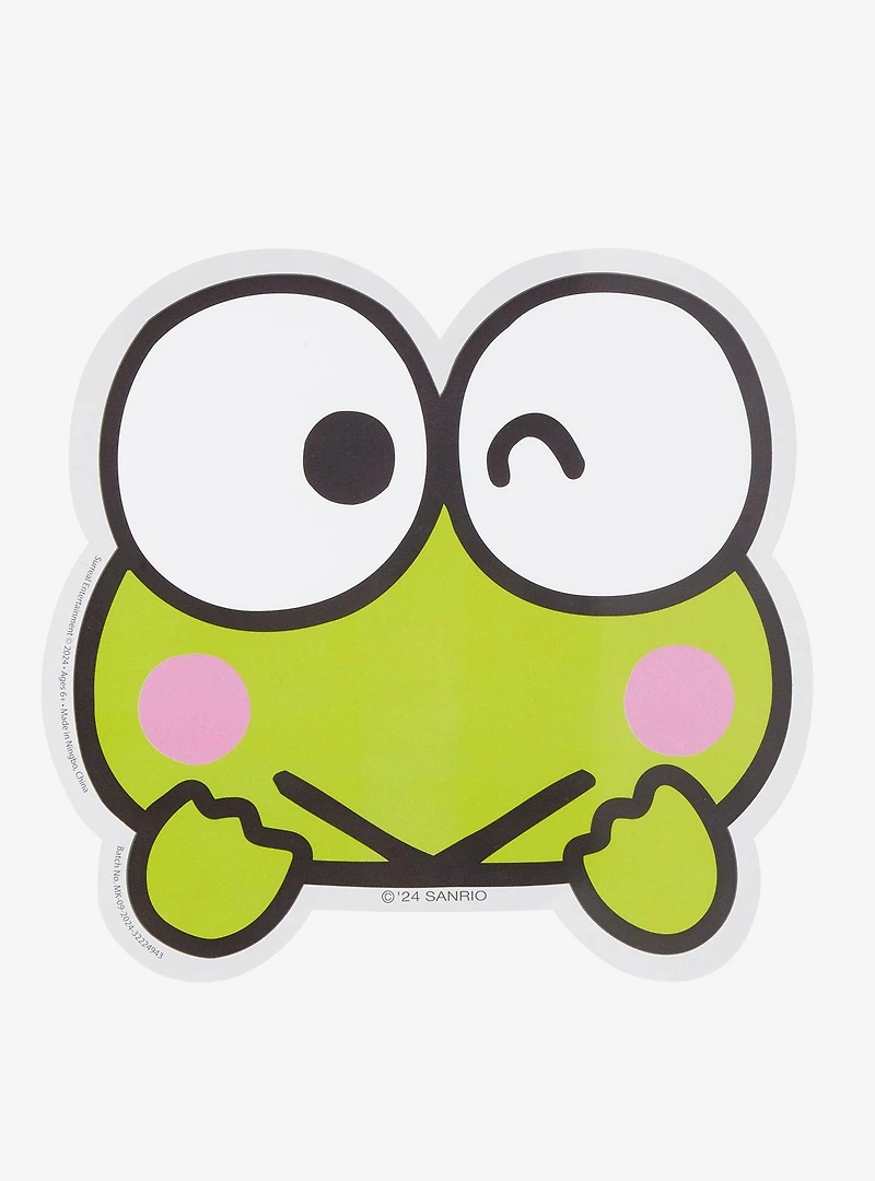 Sanrio Keroppi Smiling Auto Decal - BoxLunch Exclusive