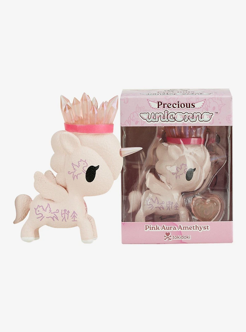tokidoki Precious Unicorno Pink Aura Amethyst Special Edition Figure
