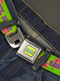 SpongeBob SquarePants And Friends Slice Slice Baby Pose Youth Seatbelt Belt