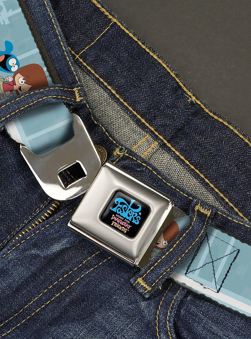 Foster's Home For Imaginary Friends Mac And Bloo Pose Youth Seatbelt Belt
