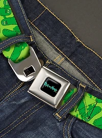 Rick And Morty Pickle Rick Youth Seatbelt Belt