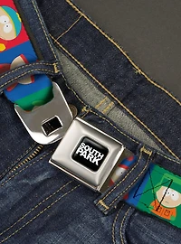 South Park Boys Pose Blocks Youth Seatbelt Belt