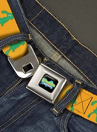 SpongeBob SquarePants Squidward Bold And Brash Painting Youth Seatbelt Belt