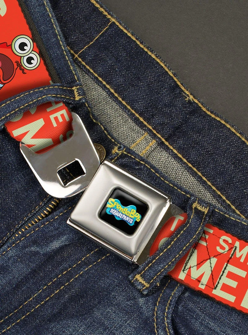 SpongeBob SquarePants Mr Krabs The Smelly Smell That Smells Pose Youth Seatbelt Belt