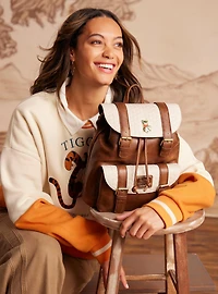 Loungefly Disney Winnie the Pooh Honeycomb Flap Mini Backpack - BoxLunch Exclusive