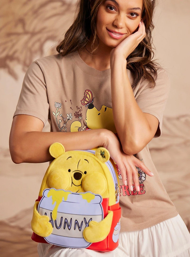 Loungefly Disney Winnie the Pooh Hunny Pooh Bear Figural Mini Backpack - BoxLunch Exclusive