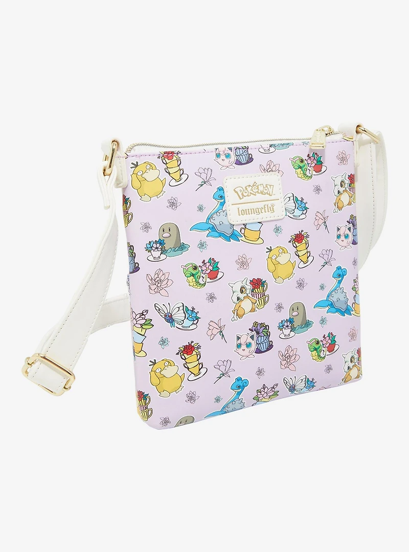 Loungefly Pokémon Floral Allover Print Crossbody Bag — BoxLunch Exclusive