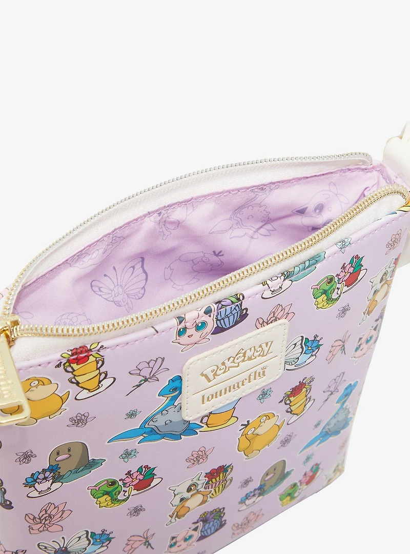 Loungefly Pokémon Floral Allover Print Crossbody Bag — BoxLunch Exclusive