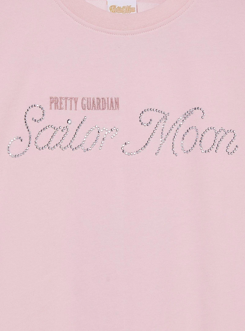 Pretty Guardian Sailor Moon Rhinestone Kaleido Scope Cropped Women's Plus T-Shirt - BoxLunch Exclusive