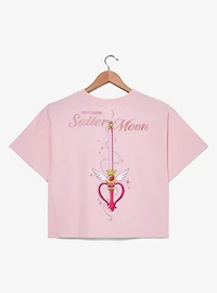 Pretty Guardian Sailor Moon Rhinestone Kaleido Scope Cropped Women's Plus T-Shirt - BoxLunch Exclusive