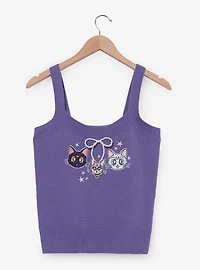 Pretty Guardian Sailor Moon Luna, Artemis, & Diana Women's Knit Tank - BoxLunch Exclusive