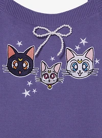 Pretty Guardian Sailor Moon Luna, Artemis, & Diana Women's Plus Knit Tank - BoxLunch Exclusive