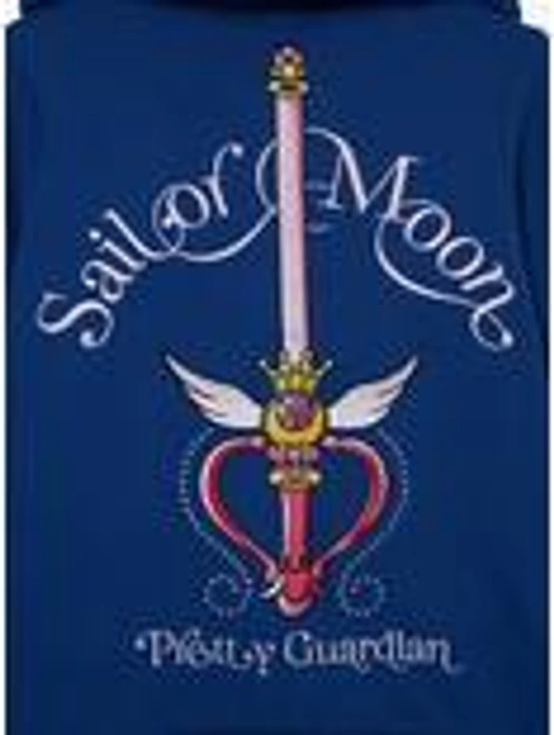 Pretty Guardian Sailor Moon Bow Women's Plus Zippered Hoodie - BoxLunch Exclusive