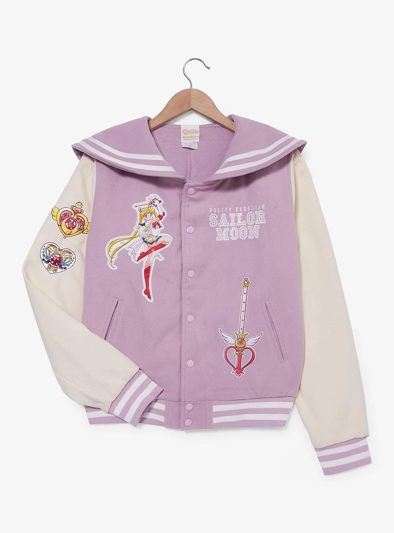 Pretty Guardian Sailor Moon Icons Women's Varsity Jacket - BoxLunch Exclusive