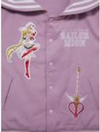 Pretty Guardian Sailor Moon Icons Women's Plus Varsity Jacket - BoxLunch Exclusive