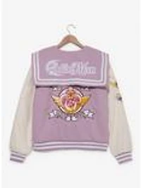 Pretty Guardian Sailor Moon Icons Women's Plus Varsity Jacket - BoxLunch Exclusive