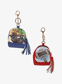 Marvel Mini Backpack with Candy Blind Assorted Keychain