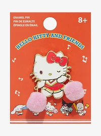 Sanrio Hello Kitty Cheer Pom Pom Enamel Pin — BoxLunch Exclusive