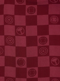 Marvel Avengers Icons Checkered Smock Dress - BoxLunch Exclusive