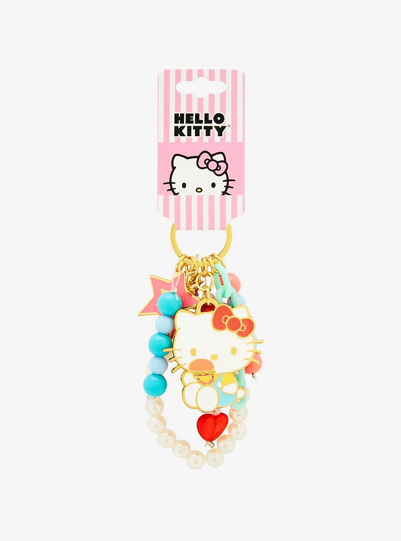 Sanrio Hello Kitty Beaded Multi Keychain