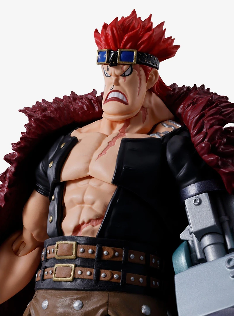 Bandai Spirits One Piece S.H.Figuarts Eustass Kid (The Raid on Onigashima) Figure