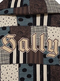 Disney The Nightmare Before Christmas Sally Patterned Women's Plus Zippered Hoodie - BoxLunch Exclusive