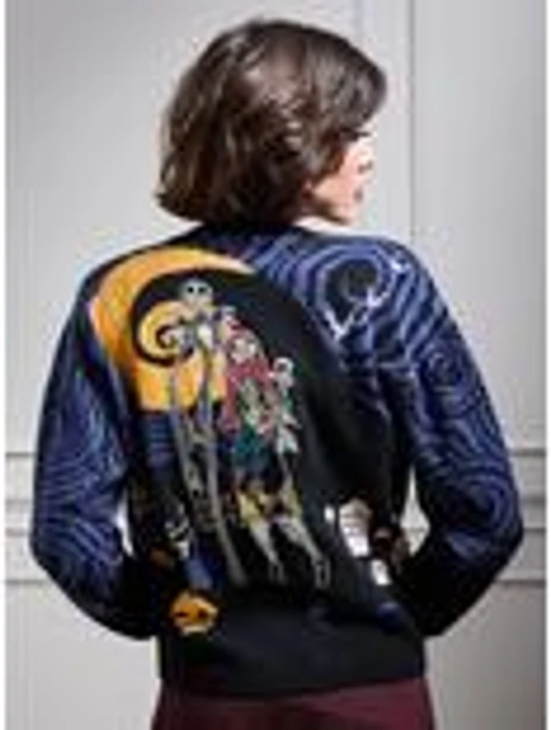 Disney The Nightmare Before Christmas Jack & Sally Spiral Hill Cardigan - BoxLunch Exclusive