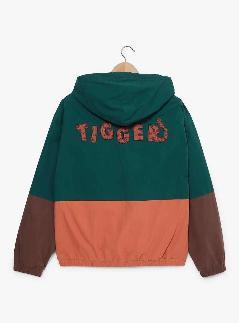 Disney Winnie the Pooh Tigger Color Block Women's Windbreaker — BoxLunch Exclusive