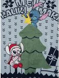 Disney Lilo & Stitch Angel Christmas Tree Holiday Light-Up Sweater - BoxLunch Exclusive