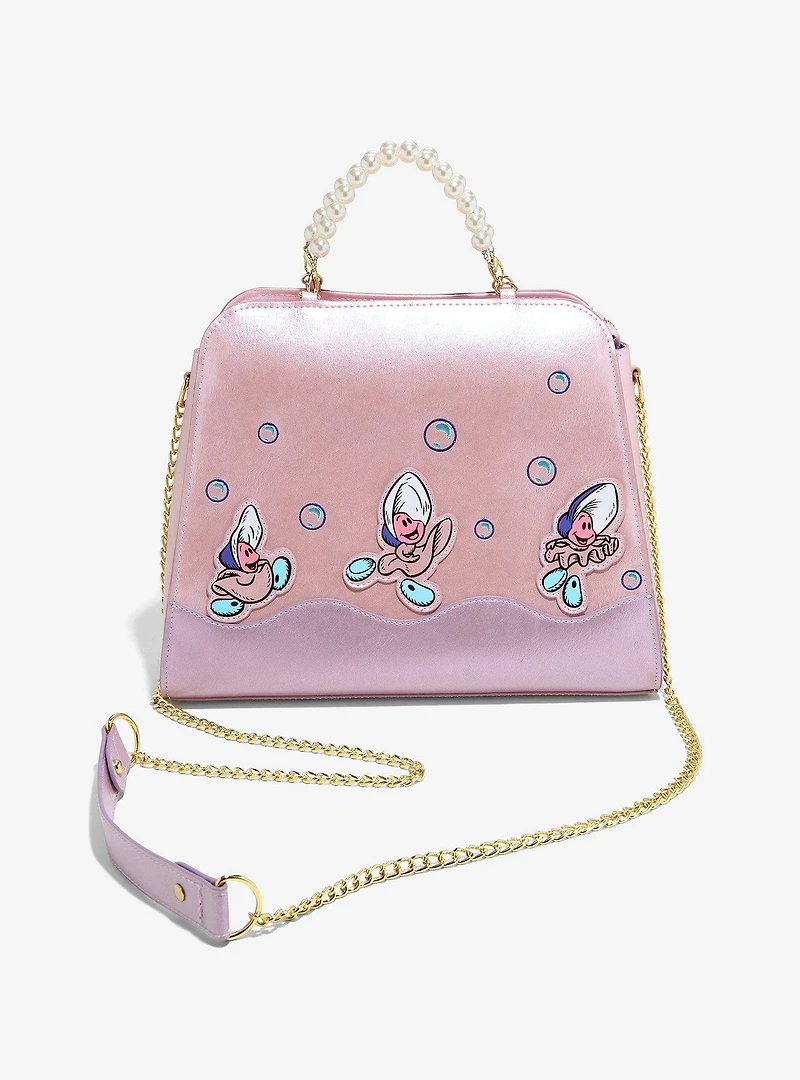 Loungefly Disney Alice in Wonderland Oyster Pearlescent Crossbody Bag