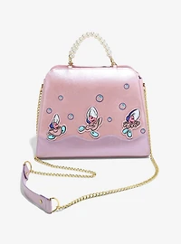 Loungefly Disney Alice in Wonderland Oyster Pearlescent Crossbody Bag