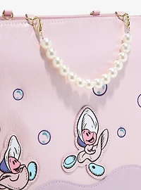 Loungefly Disney Alice in Wonderland Oyster Pearlescent Crossbody Bag