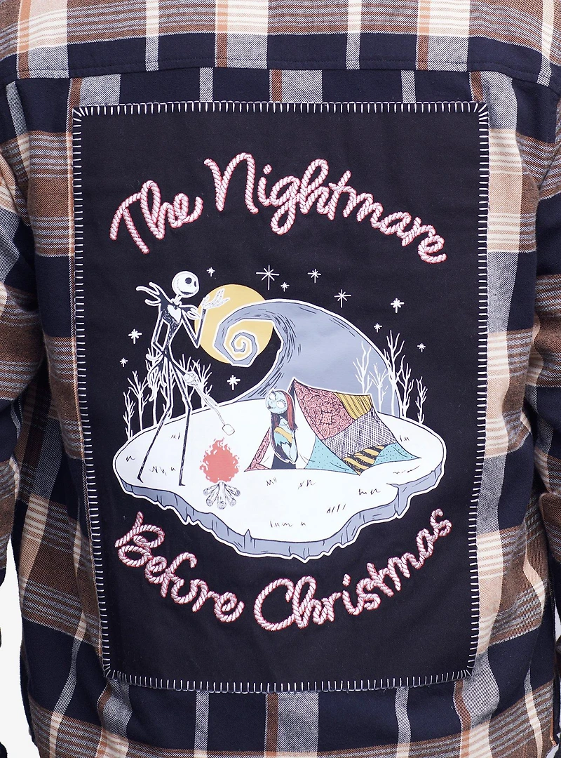 Disney The Nightmare Before Christmas Jack & Sally Western Flannel - BoxLunch Exclusive